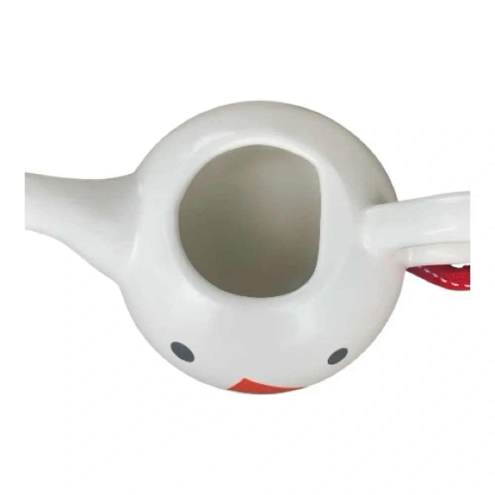 Hallmark Festive Holiday Snowman Teacup‎ Set Collectible Microwaveable